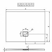 Душевой поддон Riho Basel DC360050000000S