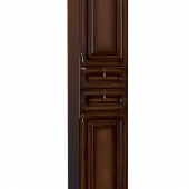 Шкаф-пенал, коричневый, правый, Misty Вояж 35 R П-Воя05035-141БкП