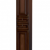 Шкаф-пенал, коричневый, левый, Misty Вояж 35 L П-Воя05035-141БкЛ