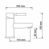 Смеситель для раковины WasserKraft Wern 4203