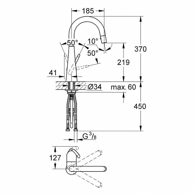 Фотография товара Grohe Zedra   32296000Gr