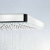 Верхний душ, белый/хром, Hansgrohe Rainmaker Select 24016400