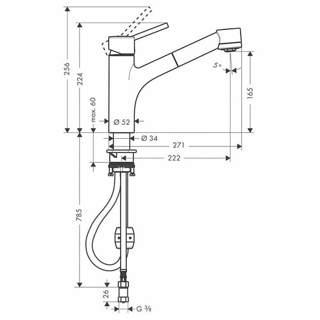 Фотография товара Hansgrohe Talis S 32841800