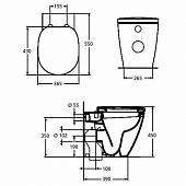 Унитаз Ideal Standard Connect E803401