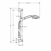 Душевой гарнитур Hansgrohe Raindance 27841000