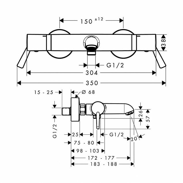 Фотография товара Hansgrohe Ecostat 13115000