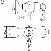 Смеситель для душа Migliore Bomond ML.BMD-9738.DO