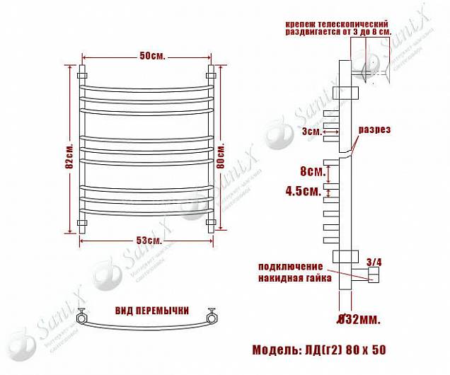 Фотография товара НИКА Arc ЛД(г2) ЛД Г2 80/50