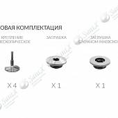 Полотенцесушитель водяной 500х1006, хром Terminus Виктория П20 500*1006 4620768886492