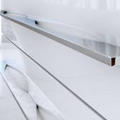 Комплект мебели 100 см, белая, Aqwella Милан Mil.01.10/2/W-K