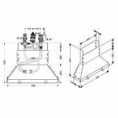 Скрытая часть для смесителя на 3 отверстия Hansgrohe 13437180