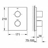 Термостат Grohe Grohtherm F 27618000