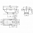 Фотография товара Kaldewei Saniform Plus Star 133530003001