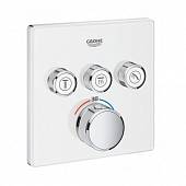 Термостат для душа, белый, Grohe Grohtherm SmartControl 29157LS0