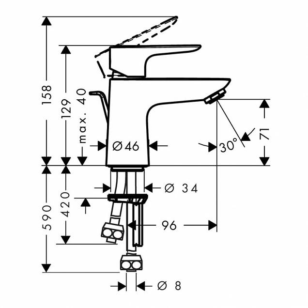 Фотография товара Hansgrohe Talis E 71707000