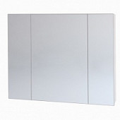 Шкаф-зеркало 90 см, белый, Dreja.eco Almi 90 99.9012
