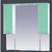 Шкаф-зеркало 105 см, салатовая эмаль, Misty Жасмин 105 П-Жас02105-071Св
