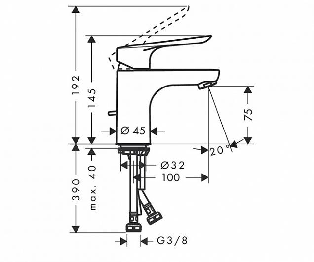 Фотография товара Hansgrohe Logis 71177000bНабор