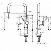 Смеситель для кухни Hansgrohe Talis M54 72806000