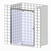 Душевая дверь в нишу 140 см, стекло прозрачное, RGW Passage PA-12 01081214-11
