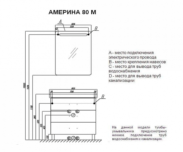 Фотография товара Акватон Америна 1A169101AM430-K