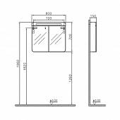 Шкаф-зеркало Vitra Sento 60896