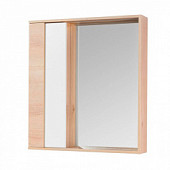 Зеркальный шкафчик 75 см, дуб эврика, Акватон Бостон 1A240302BN010