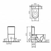 Унитаз Vitra Sento 9830B003-7203