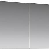 Шкаф-зеркало 120 см, корпус, без боковин, Aqwella Mobi MOB0412