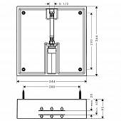 Скрытая часть Hansgrohe Raindance E 26254180