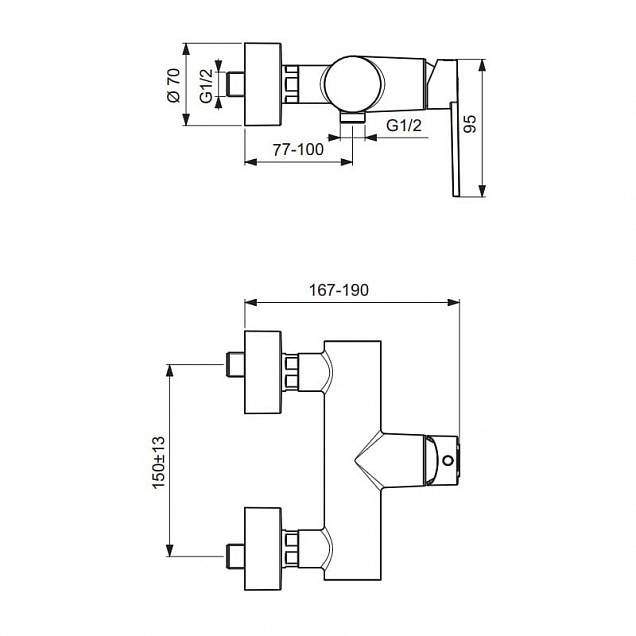 Фотография товара Ideal Standard IdealSmart B0464AA