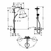 Душевая система Hansgrohe Raindance 27116000