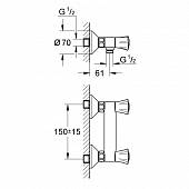 Смеситель для душа Grohe Costa  26330001