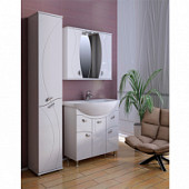 Комплект мебели 80 см, белый, Vigo Faina 80 F-2-800(Балтика)-K