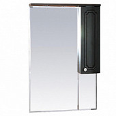 Шкаф-зеркало 65 см, венге, правый, Misty Александра 65 R П-Але04065-052СвП