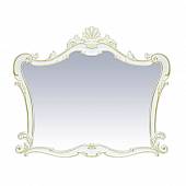 Зеркало 80 см, белое сусальное золото, Misty Bianco 80 Л-Бья02080-391