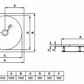 Душевой поддон Ideal Standard Tonic K670401