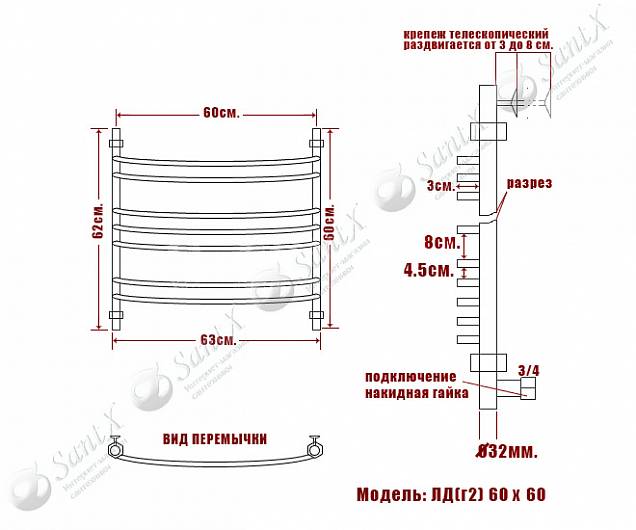 Фотография товара НИКА Arc ЛД(г2) ЛД Г2 60/60