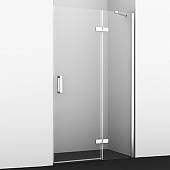 Душевая дверь 120 см, правая, хром/белый, WasserKRAF Aller 10H05RWHITE