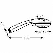 Душевая лейка Hansgrohe Crometta 28562000