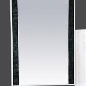 Зеркало 60 см, черно-белая кожа, Misty Гранд Lux 60 Croco Л-Грл02060-249Кр