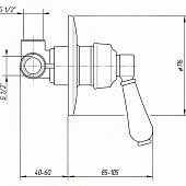 Смеситель для душа Migliore Ermitage ML.ERM-7030.DO