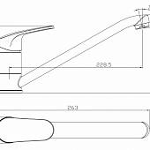 Смеситель для кухни Rossinka RS RS45-21