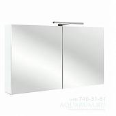 Шкаф-зеркало 100 см, белый, Jacob Delafon Formilia EB797RU-G1C