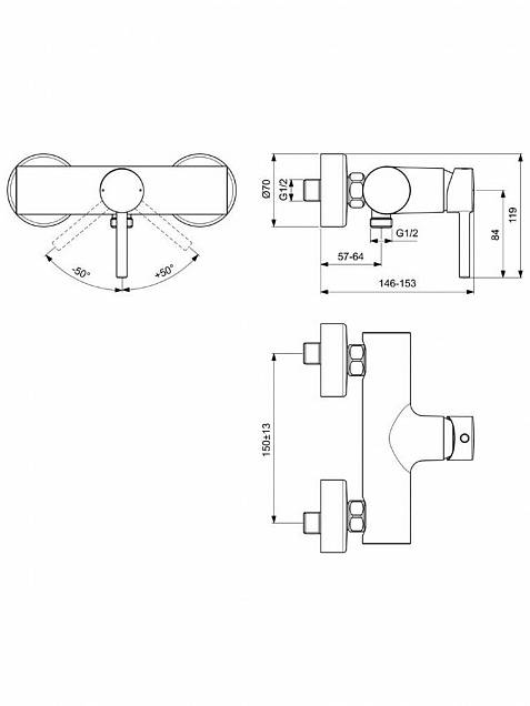 Фотография товара Ideal Standard Ceraline BC200XG