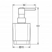 Дозатор для жидкого мыла Grohe Selection Cube 40805000