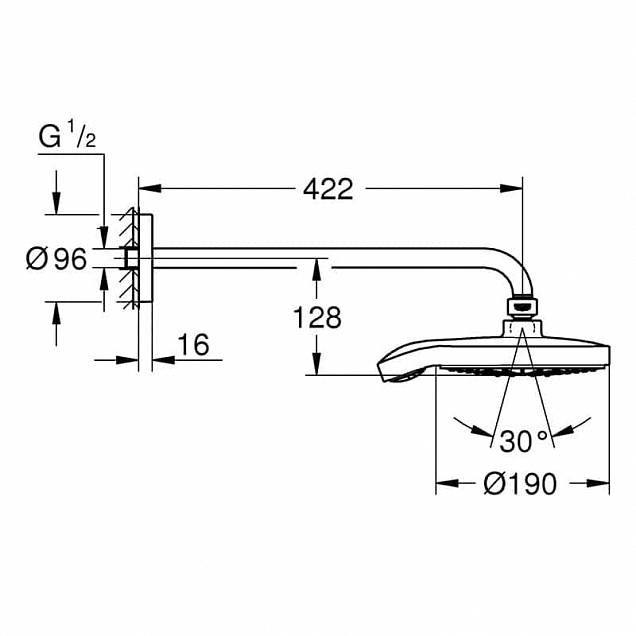 Фотография товара Grohe Power&Soul Cosmopolitan 26172000Gr