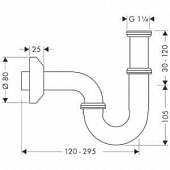 Сифон Hansgrohe 53010000