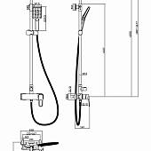 Душевая система Rossinka RS RS46-45