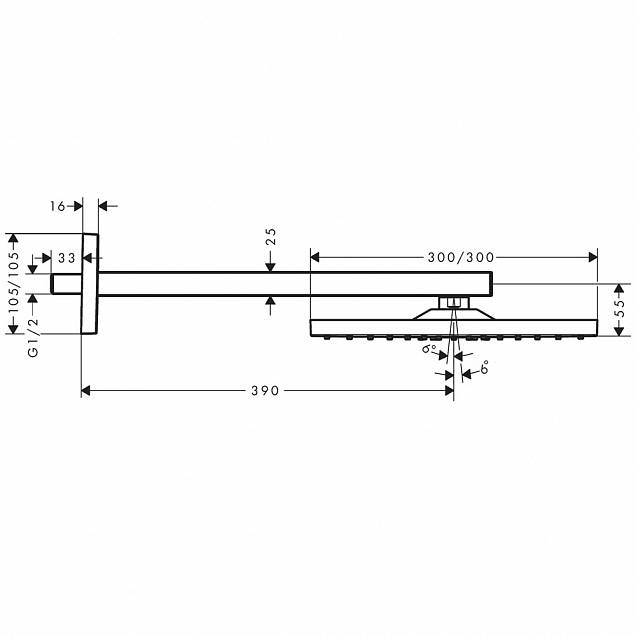 Фотография товара Hansgrohe Raindance E 26239000